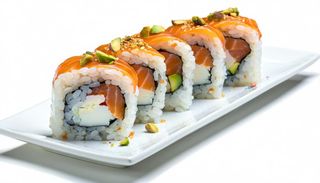 Uramaki black sake - 4 pezzi