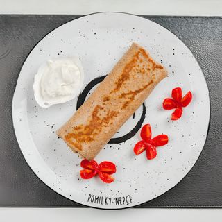 Palačinka sa kulenom, pavlakom i kačkavaljem