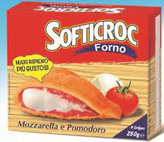 Softicroc mozzarella e pomodoro 4 pezzi