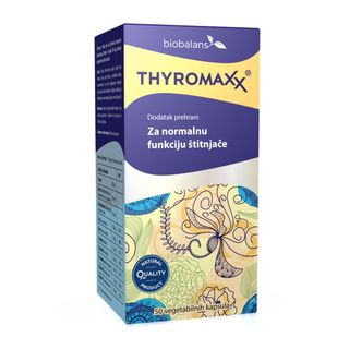 Thyromaxx 50 kaps - Za normalnu funkciju štitnjače Biobalans
