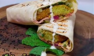 Piadina falafel