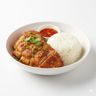 Piatto riso thailandese