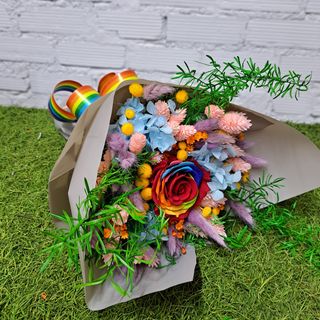 Ramo preservado "arcoiris "