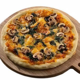 Pizza De Champiñones (Mediana)