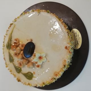 Torta bavarese pistacchio e nocciola 18 cm