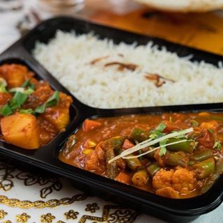 Mix Veg Curry & Bomby Potato