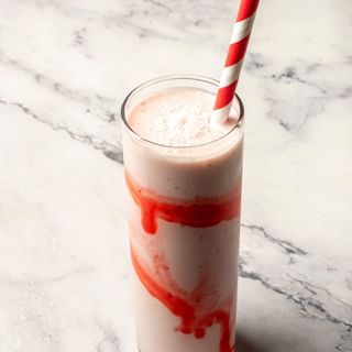 STRAWBERRY COCONUT LASSI