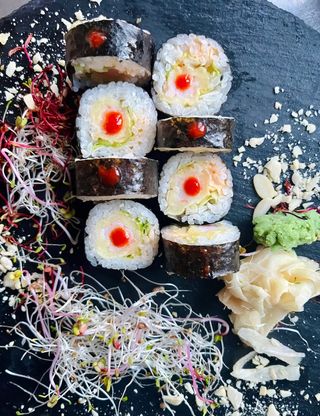 Totomaki z krewetką