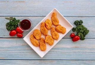 Куриные наггетсы с соусом BBQ
