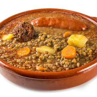 Lentejas Estofadas + 1 PAN