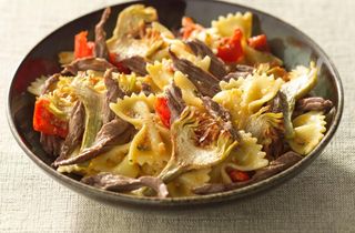 Pâte Tagliatelle Aux Émincé De Bœuf