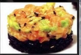 043. Black tartare - 1 pezzo
