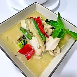 Curry Verde Con Langostinos