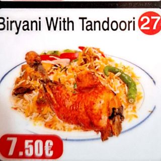 27 Biryani With Tandoori