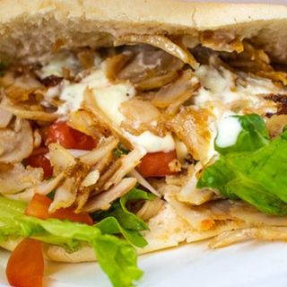 Panino doner kebap