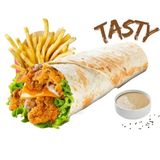 Wrap Tasty  Avec Frites