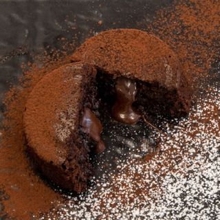 Cuore caldo di cioccolato