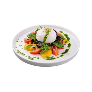Ensalada De Burrata Al Pesto