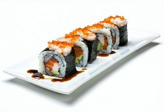Uramaki black tiger roll - 8 pezzi