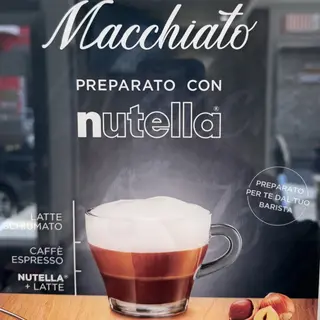 Caffè nutella macchiato