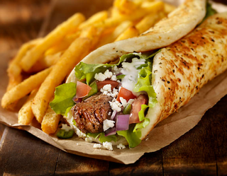 Menú Durum De Falafel (Grande)