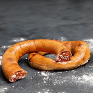 Covrig cu  umplutura de caise