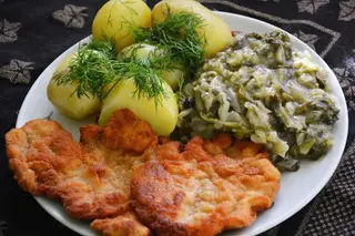 Kotlet schabowy panierowany