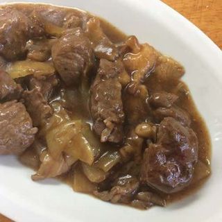 Ternera con champiñón