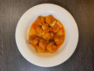 26A Gamberetti in salsa agrodolce