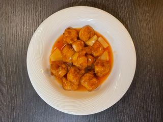 26A Gamberetti in salsa agrodolce