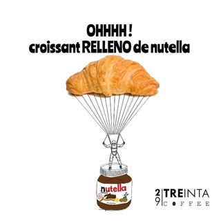 Croissant Chocolate.