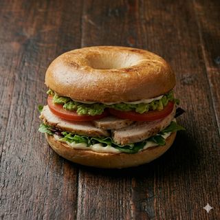 Chicken bagel 