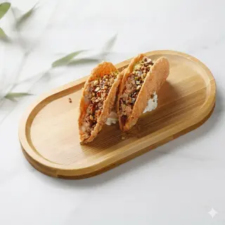Tacos De Salmón Cocido (4 Pzs.)