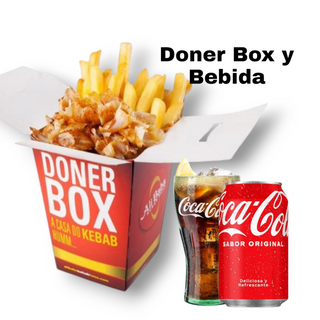 Menu Doner Box (Mediano)+ Refresco 