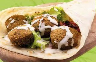Piadina falafel