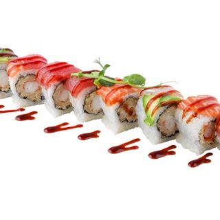 202.tempura arcobaleno roll- 8 pezzi