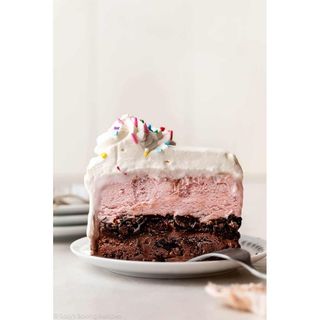 Postive Cake With Ice Cream