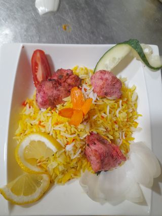 Platos Biryani Con Pollo