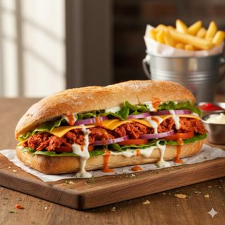 Menú bocadillo le chicken tandoori