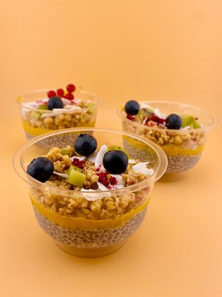 Raw Vegan Budinca de chia