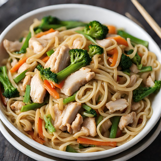 Nouilles poulet