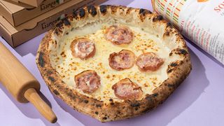 პიცა ბიანკო საშუალო