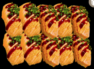 Nigiri De Salmón Flameado (10 Pzs.)