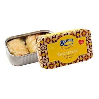 Dorsz W Oliwie Z Oliwek - Briosa Gourmet - 120 Gr. - Portugalia