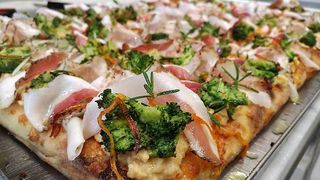 Pizza teglia farcita alla romana - 9 tranci