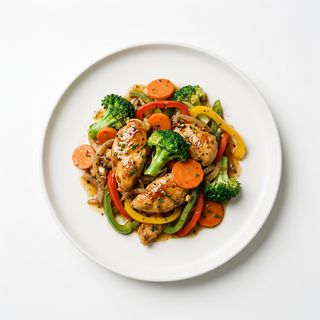 Pollo Con Verduras