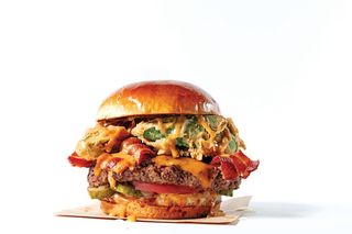 Sweet Bacon Avcado Burger