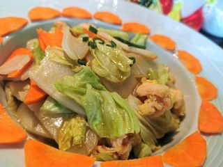 Gnocchi di riso con gamberi