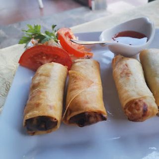 Rollitos De Primavera Estilo Cantones