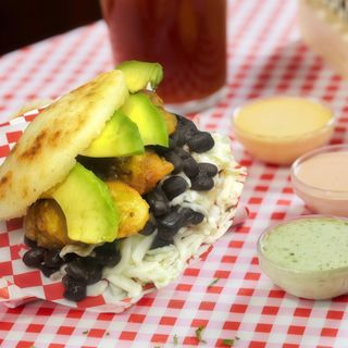 Arepa De Pabellón Vegetariano